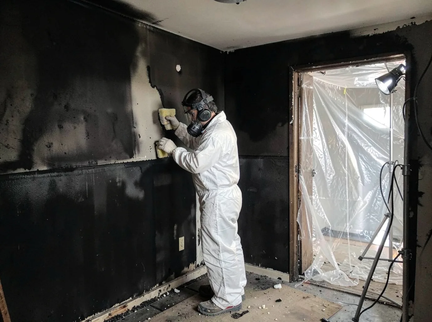 Fire Damage Restoration company in Edmore, MI